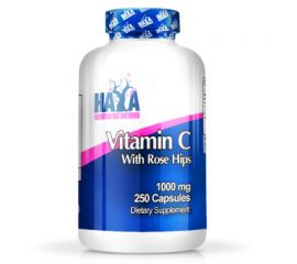 Vitamina C 1000 with Rose Hips 250cps