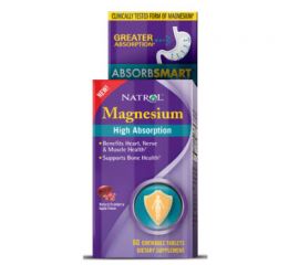 Magnesium 125mg 60 Chewables