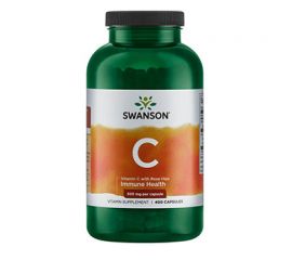 Vitamina C + Rosa Canina 500mg 400cps