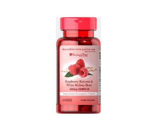 Raspberry Ketones and White Kidney Bean 60cps