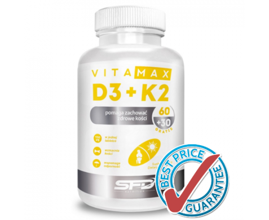 Vitamax D3+K2 90tab