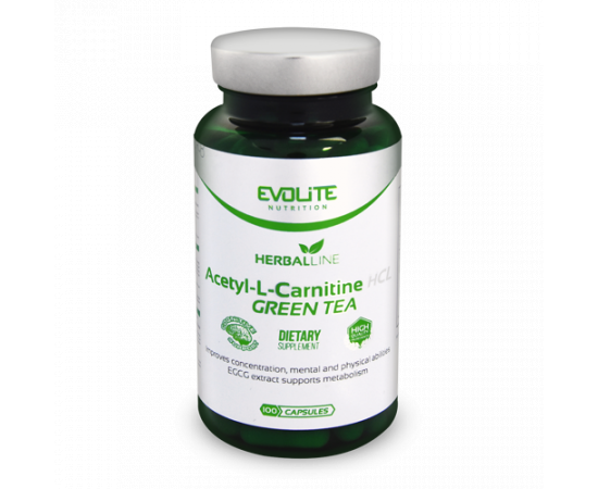 Acetyl L-Carnitine + Green Tea 100cps