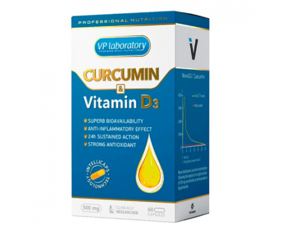 Curcumin & Vitamin D3 60cps