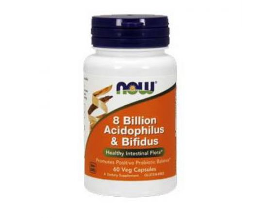 Acidophilus e Bifidus 8 Billion 60cps